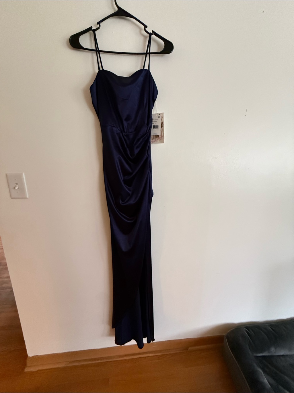Honey And Rosie Navy Evening Dress